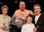 New super Heavyweight champion James Gillen 