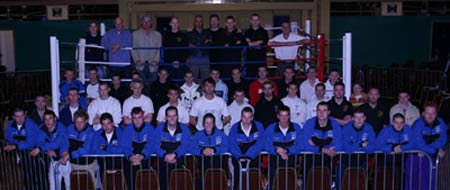 All fighter and teams before the event