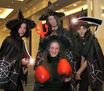 Lydia and team are ready  to dish out something spooky on the night.
