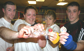 Other runners up of the last 'ProKick Says' Competition for Kickboxing Mad seniors