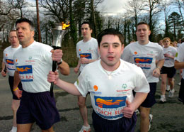 The torch Run will go through the Belfast city Hall