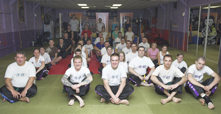 Some of the Prokick Kickboxers on Sunday