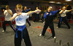 Blue belt juniors ringwork