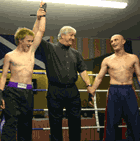 Lisburn's Mark Bird wins over Former World Staurt McGowan, a local hero in Aberdeen