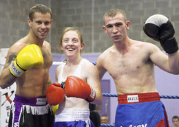 Gary Hamilton, Barbara Delaney and Aubrey Tarr