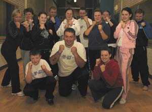 A new class at the Shankill Leisure centre,