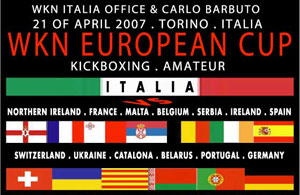 WKN European cup in Turin, Italy 