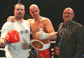 Wolfgang Geir (right) WKN representative