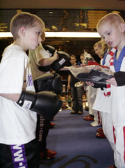 Prokick Kids give the Steelheel team Prokick Hats