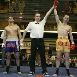 Ian Young wins by KO in the 3rd round