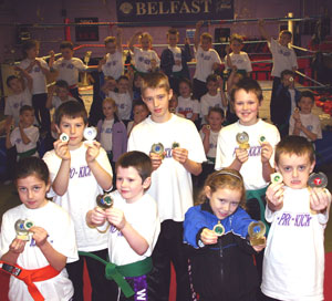 Over 50 ProKick kids age 6-12 took part in the competition 