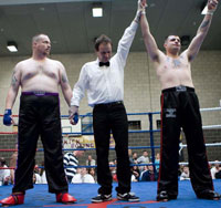 WKN British Super Heavyweight Championship -  James Gillen (NI) Vs Robert Gledhill Winner 1st Rnd KO - WKN Champion (ENG) 