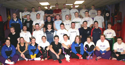 White centre - with the green belt class