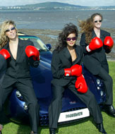 Natalie Deronja, Eileen McKendry Gray and Lydia Braniff - Ladykillers event 2004