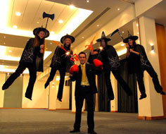 Witches of EastKick at the Holiday Inn hotel ahead of the Ladykillers event in 2004