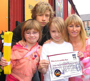 The dougal family joined the gym in 2006 