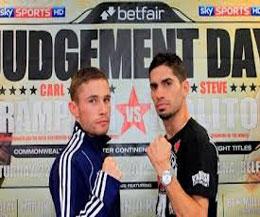 Carl Frampton in action tonight September 22nd at the Odyssey Arena, Belfast