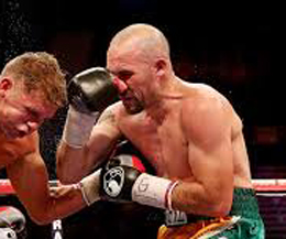 Pictured Right - The Cork middleweight Gary ‘Spike’ O’Sullivan has been targeting a clash with Eubank Jr for over a year