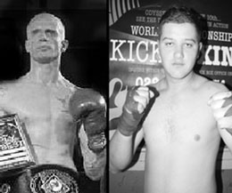 Left-Right: Darren McMullan and Alex Cioco are in Germany for TONIGHTS big WKN title opportunity