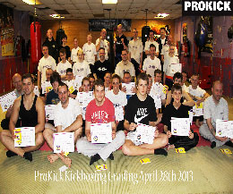 Well done ProKick adults, but don't forget there's still a long way to go boys & girls, the hard work starts now!