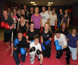 Congratulations, a 6 weeks ProKick Kickboxing course just finished tonight 17th June 2013.