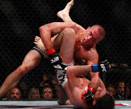 St-Pierre certainly dominated the fight on the groun with a wide margin at UFC 158.