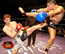 Photographs and Video of every fight are under construction for KICKmas 2013 Belfast - keep your eyes right here on our web-site for more.