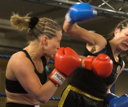 Karate Kid turned Kickboxing sensation Cathy McAleer is challenging for a world title on June 14th 2014 in Paris France