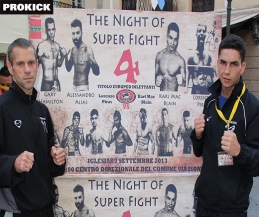 Belfast boys ready to rumble in Sardinia Italy tonight September 7th 2013