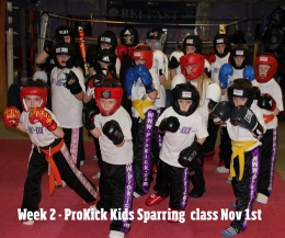 Kickboxing kids class kicks-off every Friday at 5pm for all junior levels up to the age of 12 years-old.