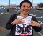 Hiro Mochizuki is a PeaceFighter was back in Belfast on vacation and came straight to the gym to up-date his kickboxing knowledge.