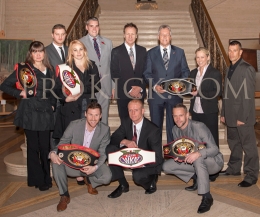 First Minister of Northern Ireland Mr Peter Robinson invited the ProKick Team as he played host in honouring the country's latest sporting successes.