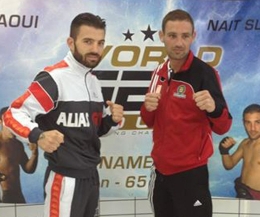 Mazan, France WKN 4 man tournament, 5th October 2013 (Alessandro Left - Daniel Right)