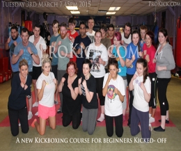 ProKick Gym in east Belfast have launched another class in the series of ‘Get Fit’ campaigns for 2015 –