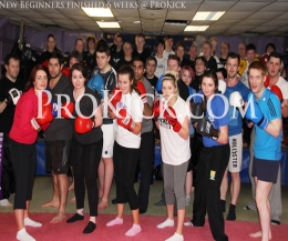 Picture here from the 5th week pad class for the beginner class helped be a senior class
