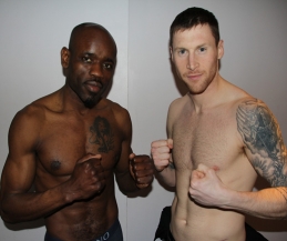 Johnny Smith will top the Bill on New Breed show 13th April 2014 (tomorrow Sunday) - fighters weighed-in head of tomorrow's show. Sassy and Smith hit the scales at 69kg.