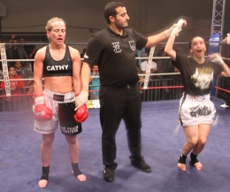 Cathy McAleer lost on points in Paris - The ProKick team where in Paris France at a big WKN world championship event