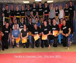 Sunday the 5th July 2015 was graduation day for some at the ProKick kickboxing school of excellence.