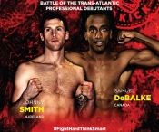 Canadian Samuel Debalke is an amateur MMA, boxer and Mauy-Thai fighter - he will make his Pro debut against Johnny 'Swift' Smith at KICKmas Belfast 2015