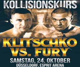 The Irish Tyson Fury will face Wladimir Klitschko for the undisputed heavyweight championship on October 24th 2015