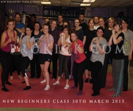 Welcome to the ProKick gym new starts - There is no class on next week as it is Easter Monday see you all back on the 13th April for lesson No.2