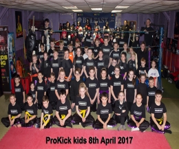This week all ProKick Kids beginners class is schedule: for 10:45am - 11:30am: The ProKick long established junior Seniors start at 11:30am - 12.15pm: Senior Kids, green belts and above.