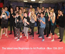 Hello and welcome to our #NewBeginners at #ProKick #HQ which kicked-off Monday 13th #FEB 2017