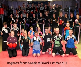 Welcome to The #oldTinHut and your journey here at ProKick. We hope you have enjoyed your first taste of Kickboxing.