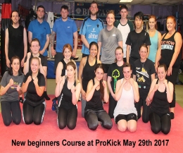 welcome to the TheOldTinHut kickboxingGym and the third new 6 week beginners course At ProKickHQ in 2017