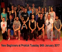 The new #BeginnersCourse at ProKick HQ kicked-off on the 24th Jan #2017