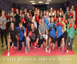 Congratulations to all who finished the first 6 weeks of kickboxing, classes specifically designed for the beginner.>>> READ on to find out what's next…..