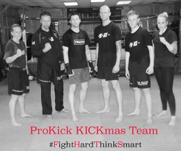 Come see and meet the ProKick Kickmas team at the ProKick Gym tonight from 6.30 - 7.15pm