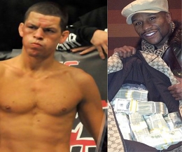American UFC underdog Nate Diaz defeated Conor McGregor and received $1,000,000 tap from Floyd Mayweather 'The Money Man