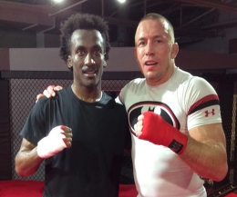 Georges St-Pierre, a three-time former (UFC) Welterweight Champion of the Ultimate Fighting Championship and Billy Murray's annual KICKmas event - What's the connection?